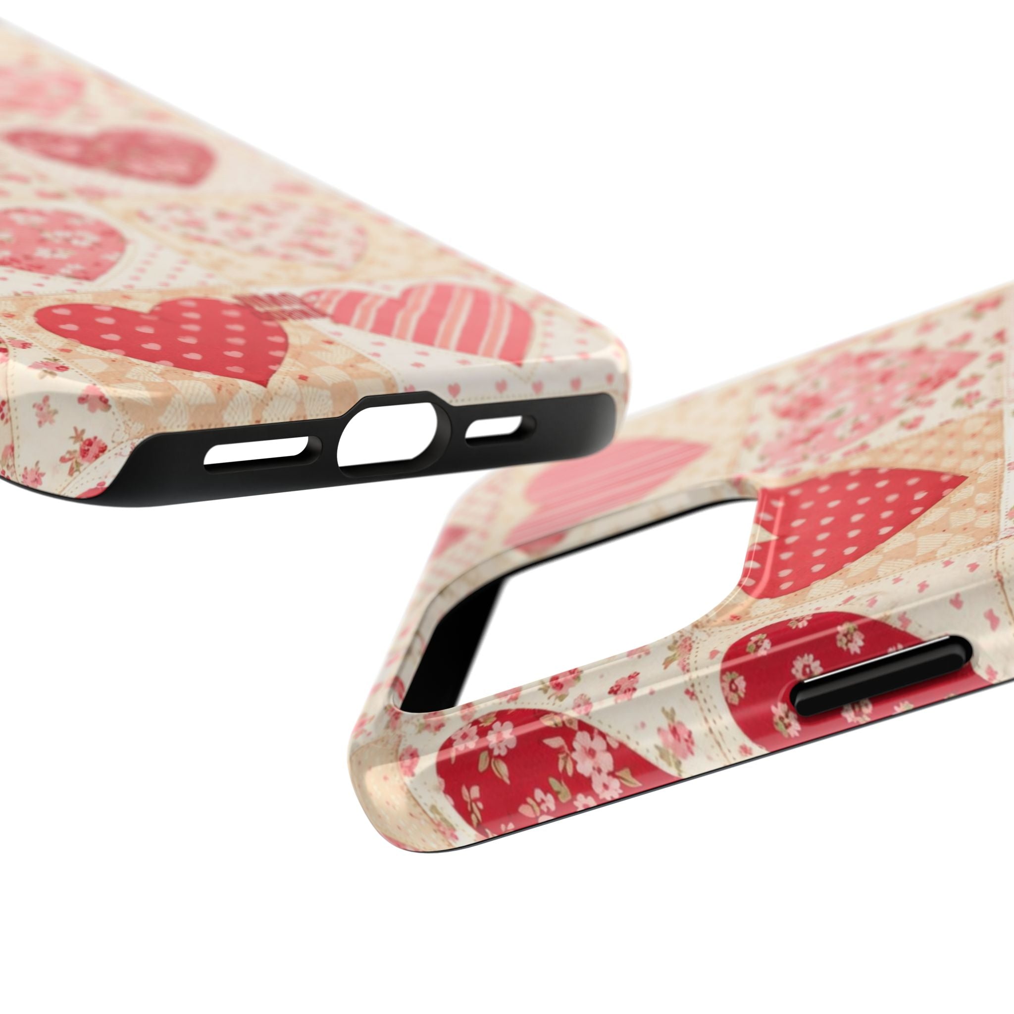 Sweetheart Patchwork iPhone Case