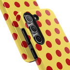 Big Polka Dot | Yellow and Red