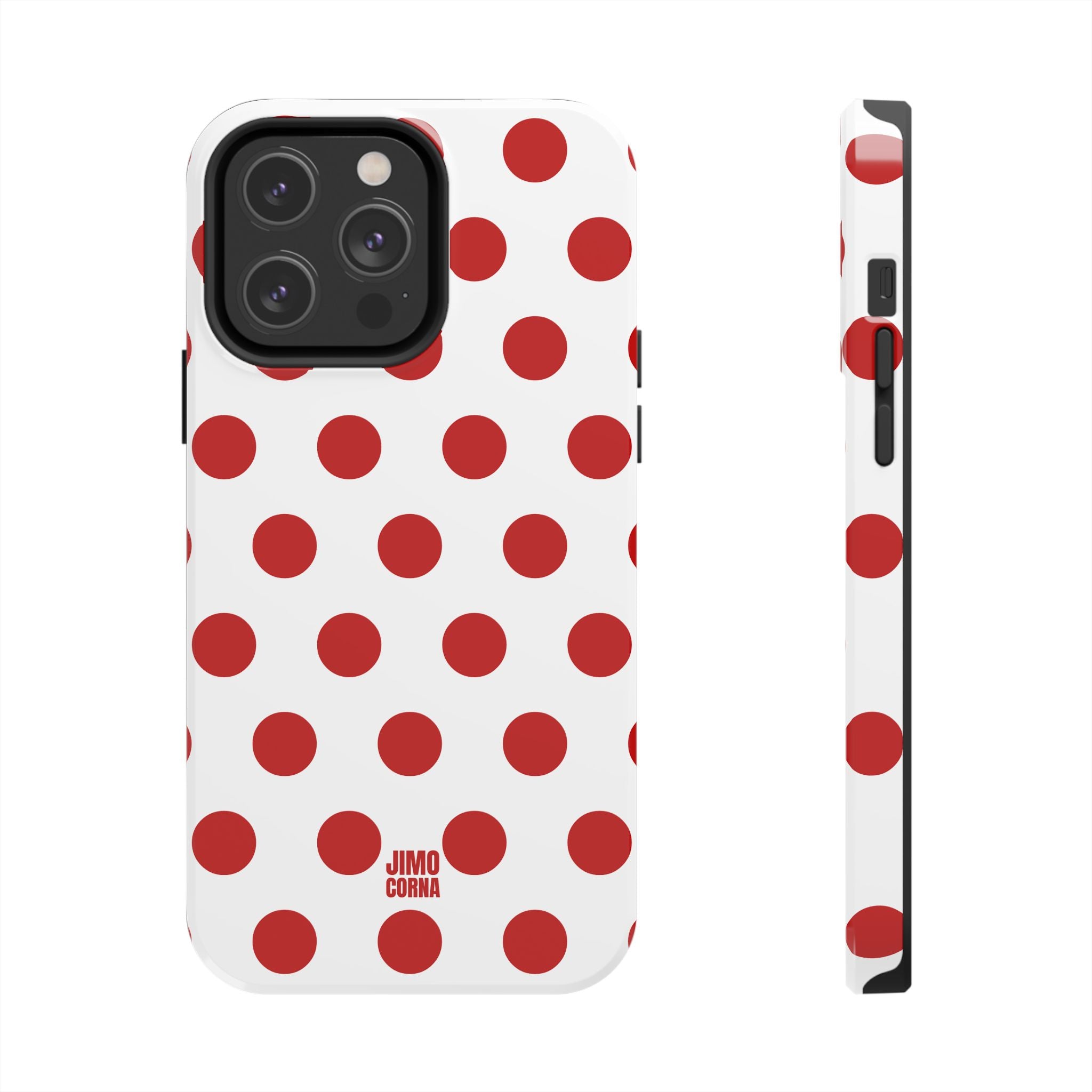 Big Polka Dot | White and Red