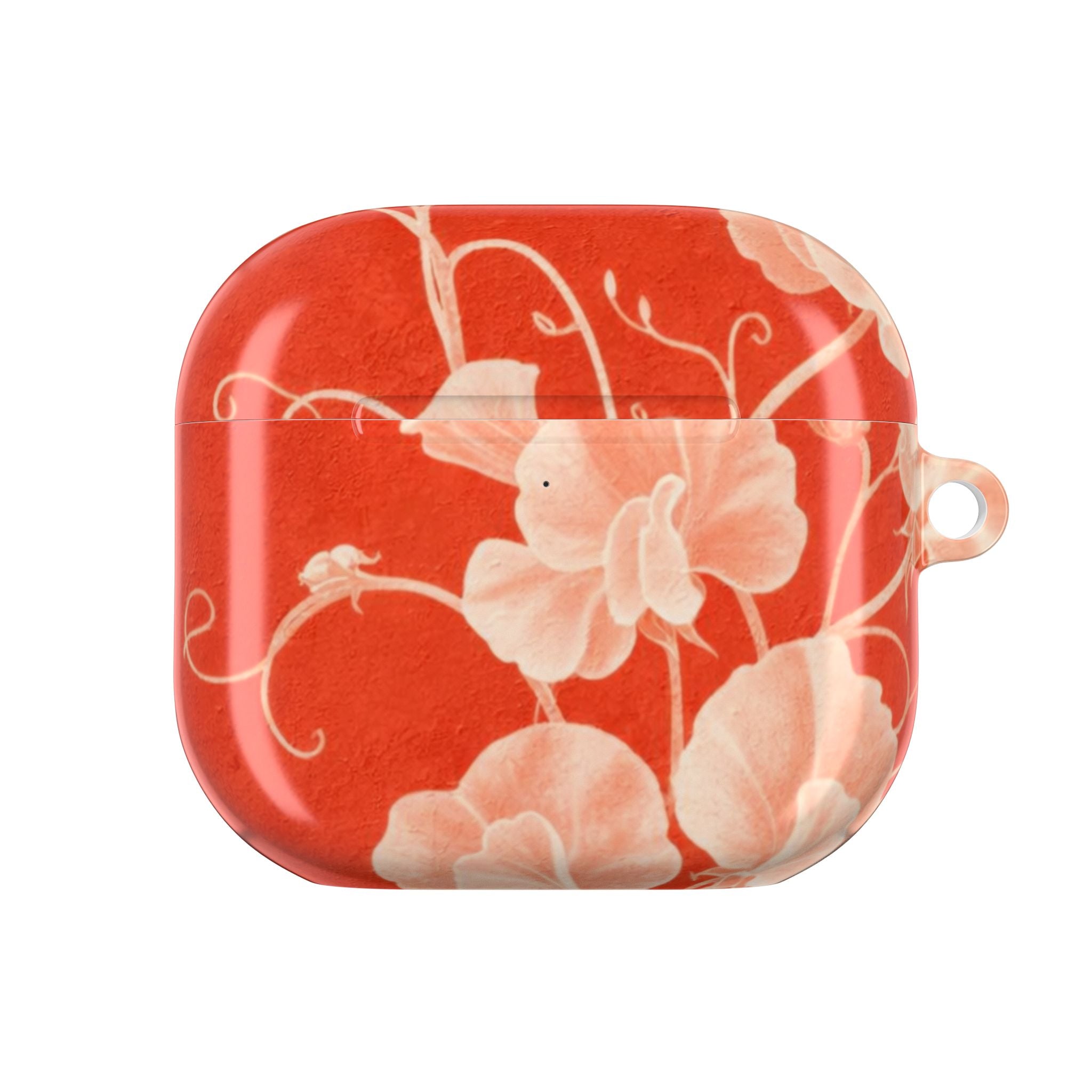 Red Flora AirPods Case