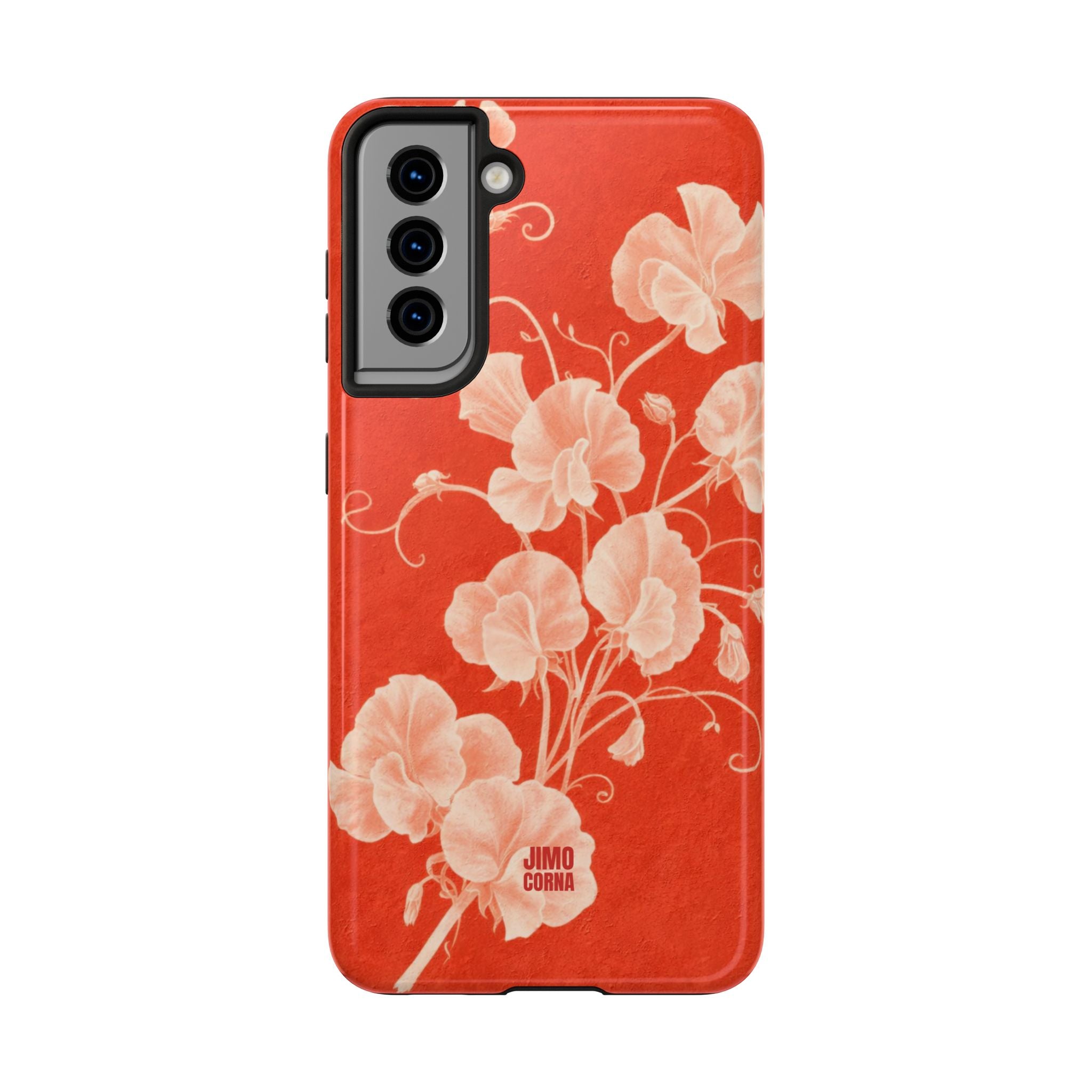 Red Flora Samsung Galaxy Case