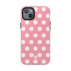 Big Polka Dot | Pink and White