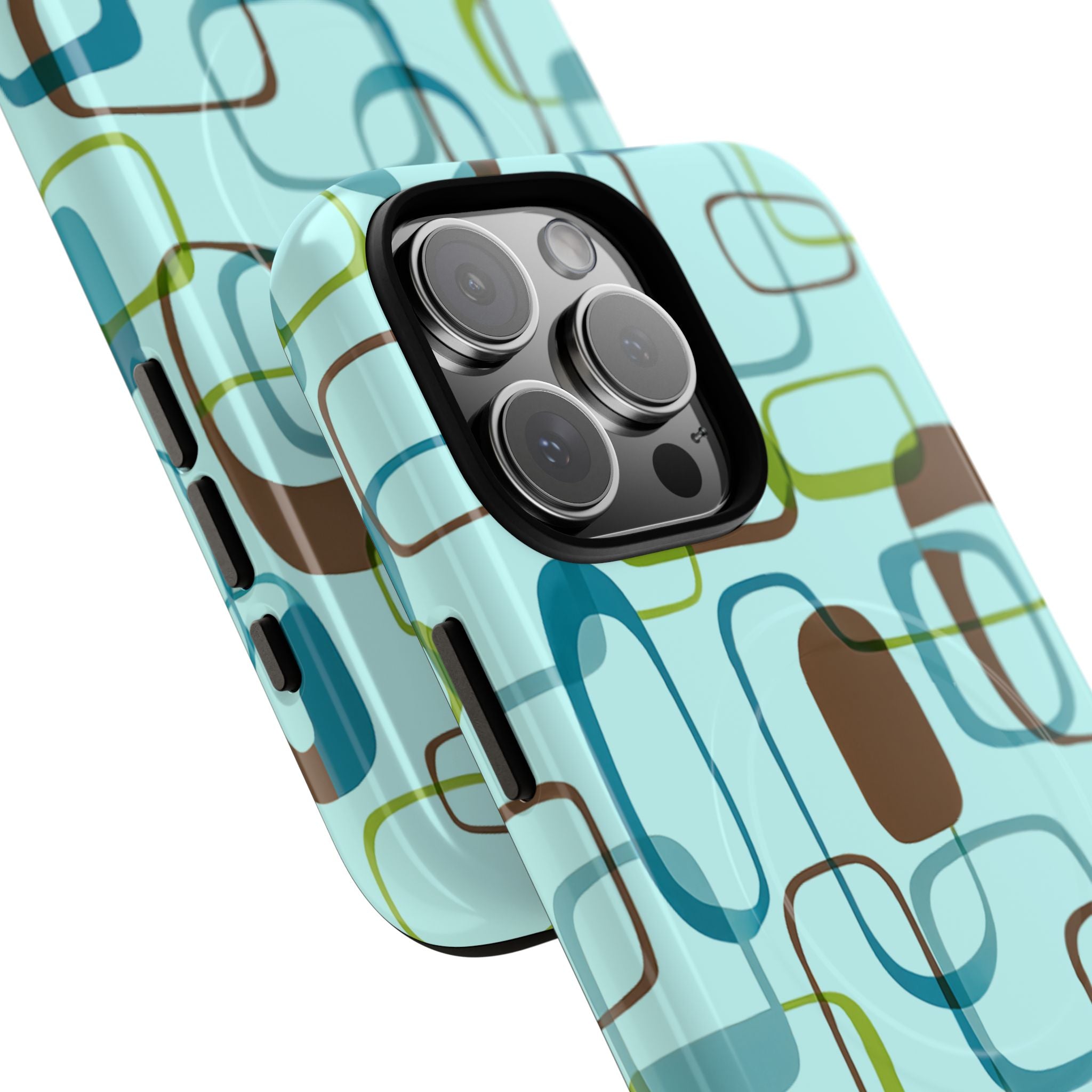 Coast Blocks MagSafe iPhone Case | Mint