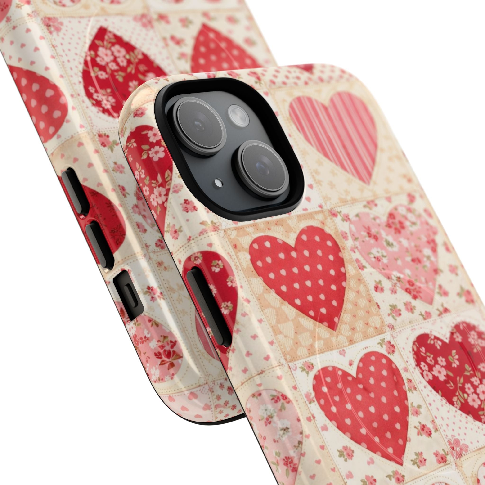Sweetheart Patchwork MagSafe iPhone Case