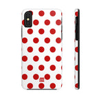 Big Polka Dot | White and Red