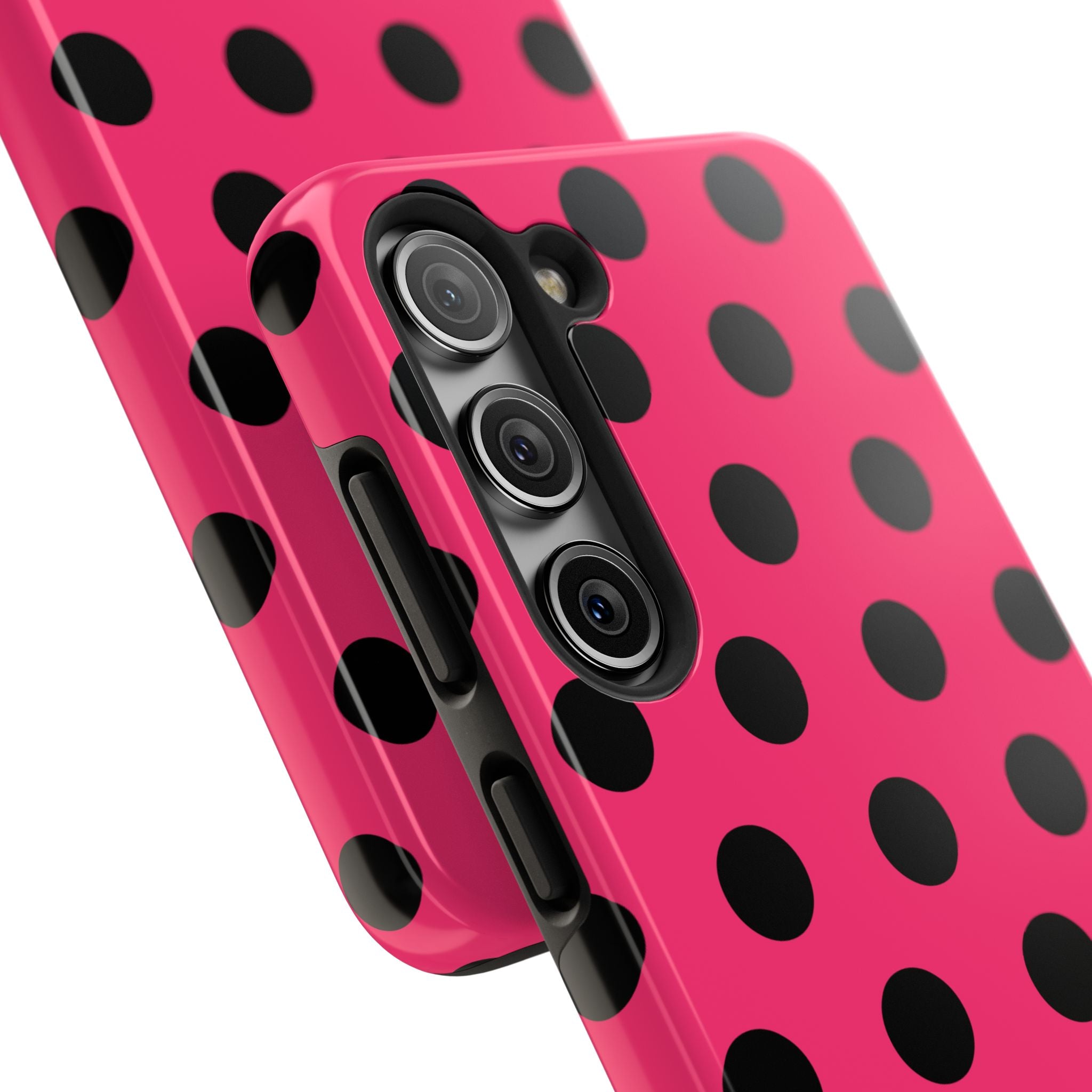 Big Polka Dot | Hot Pink and Black
