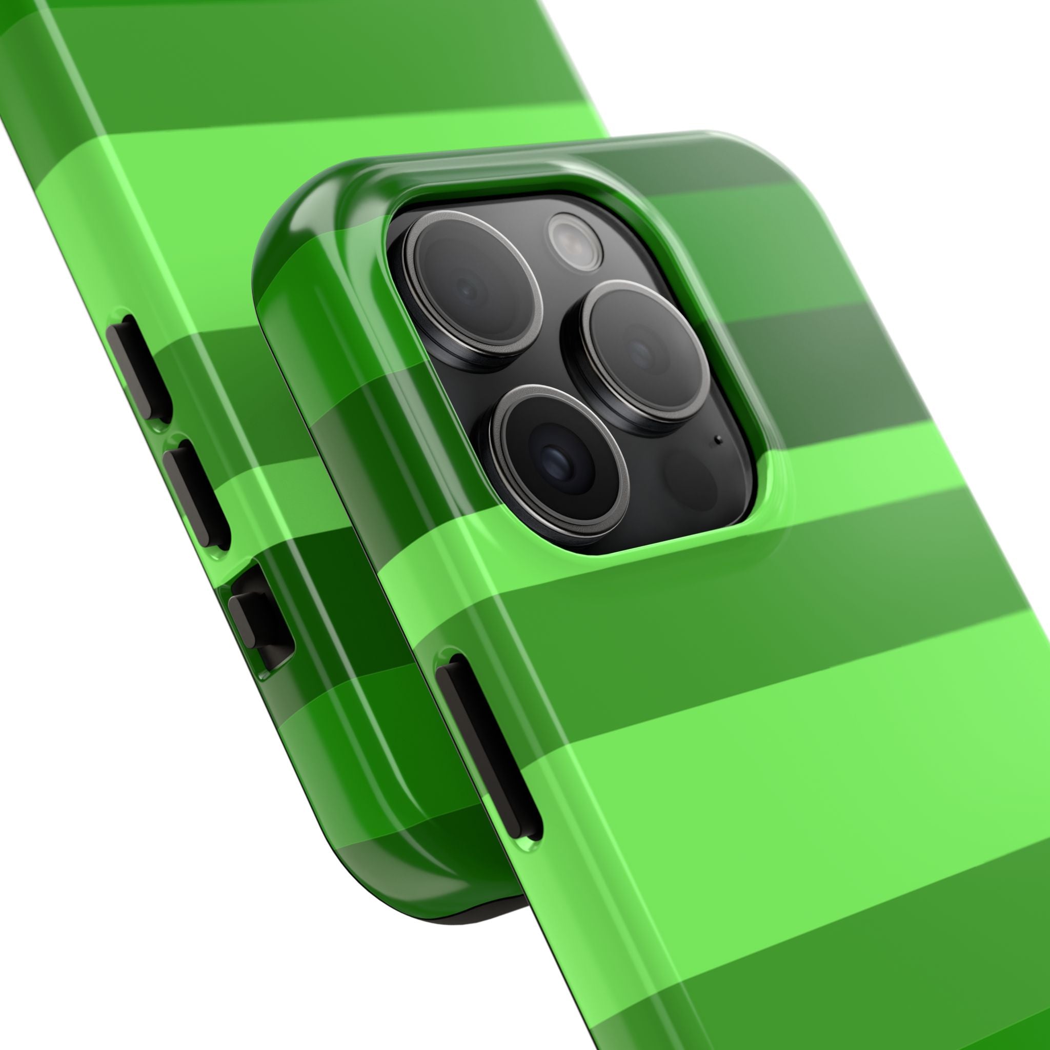 Matcha Stripe iPhone Case