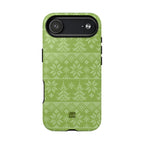 Holiday Knit | Green MagSafe iPhone Case
