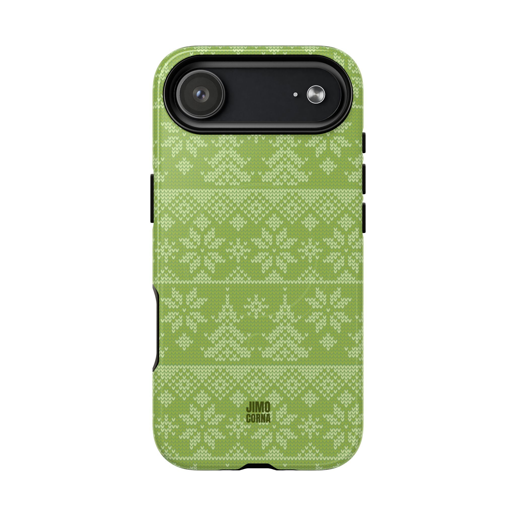 Holiday Knit | Green MagSafe iPhone Case