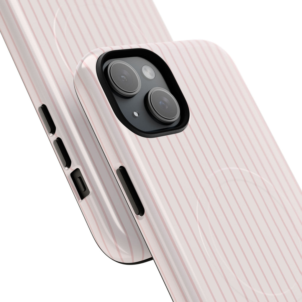 Baby Pink Soft Stripes