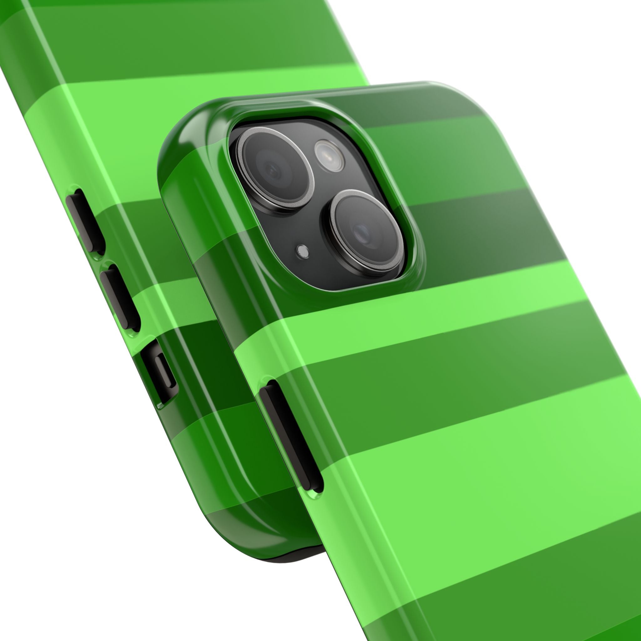 Matcha Stripe iPhone Case