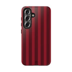 Bold Stripes Samsung Galaxy Case | Cherry