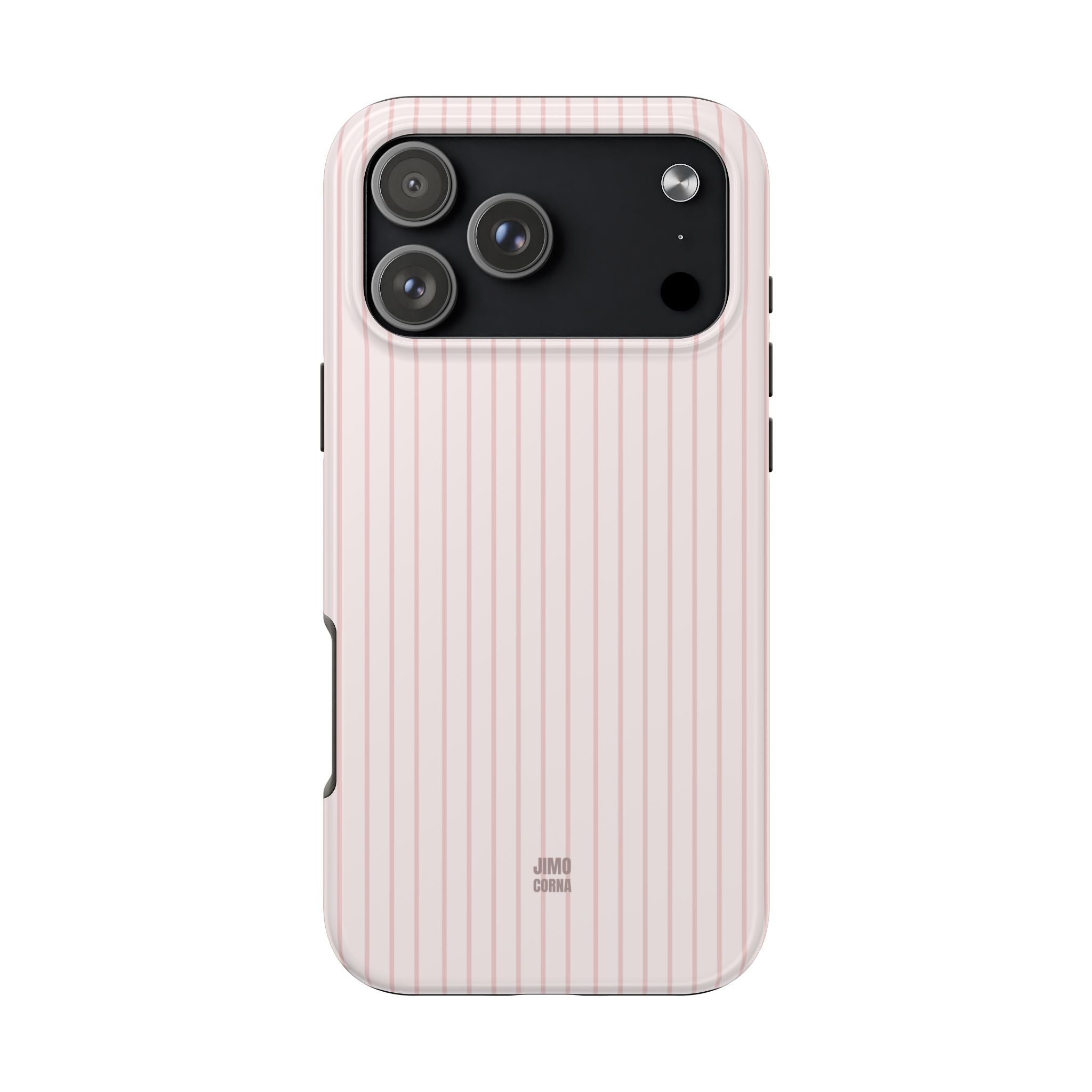 Baby Pink Soft Stripes