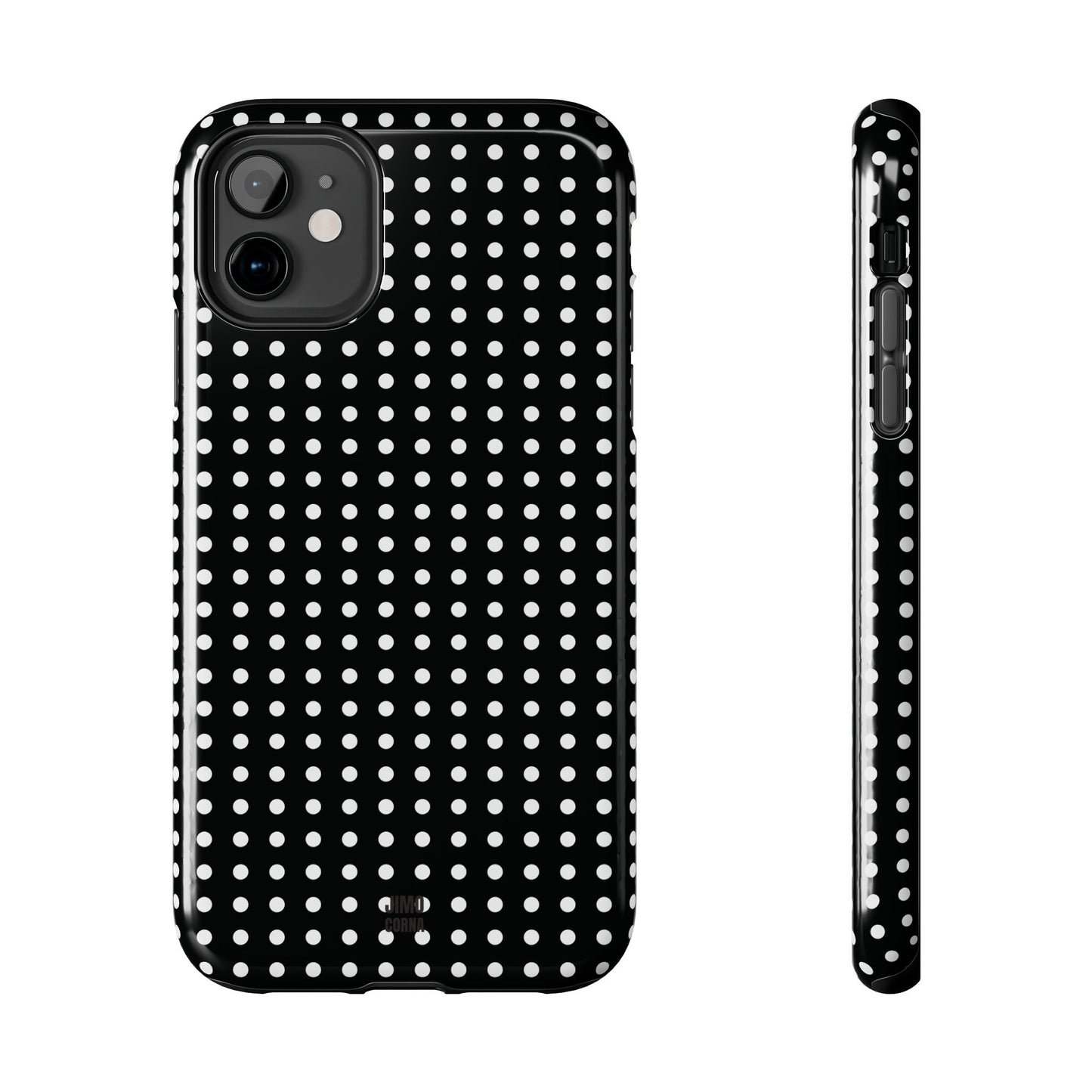 Black Polka Dot