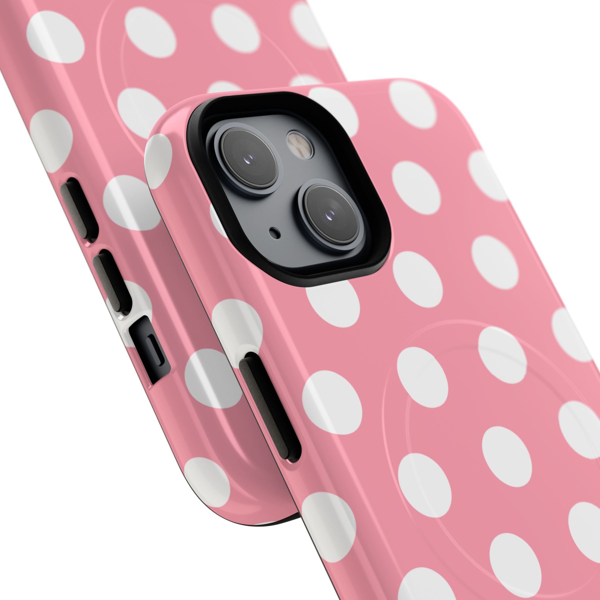 Big Polka Dot | Pink and White