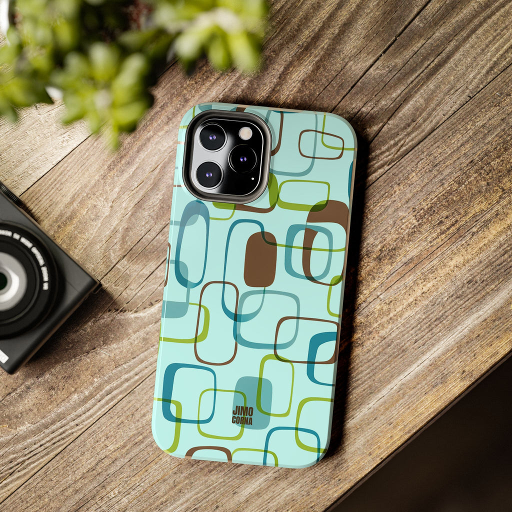 Coast Blocks iPhone Case | Mint