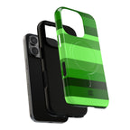 Matcha Stripe MagSafe iPhone Case