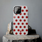 Big Polka Dot | White and Red