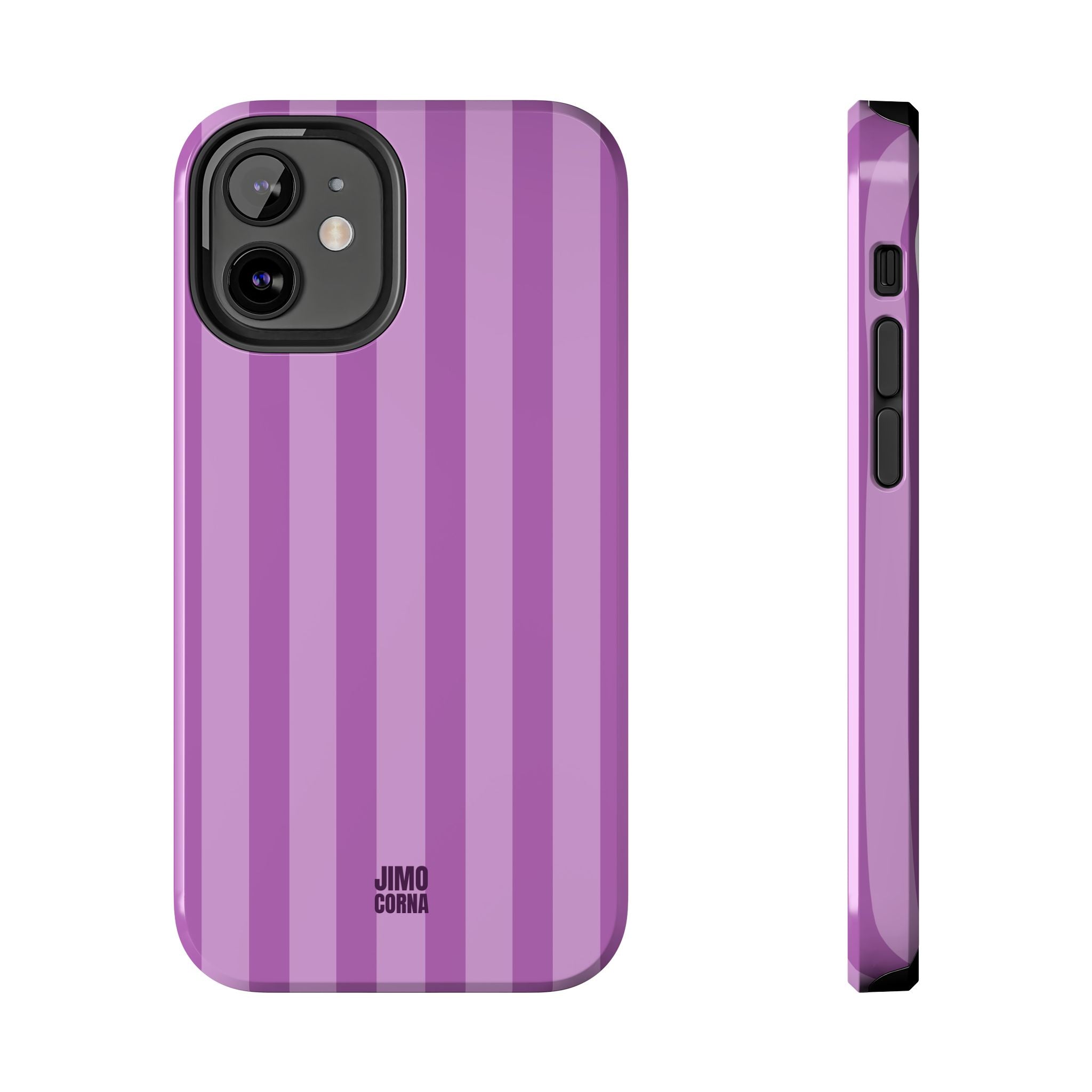 Bold Stripes iPhone Case | Plum