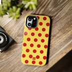 Big Polka Dot | Yellow and Red