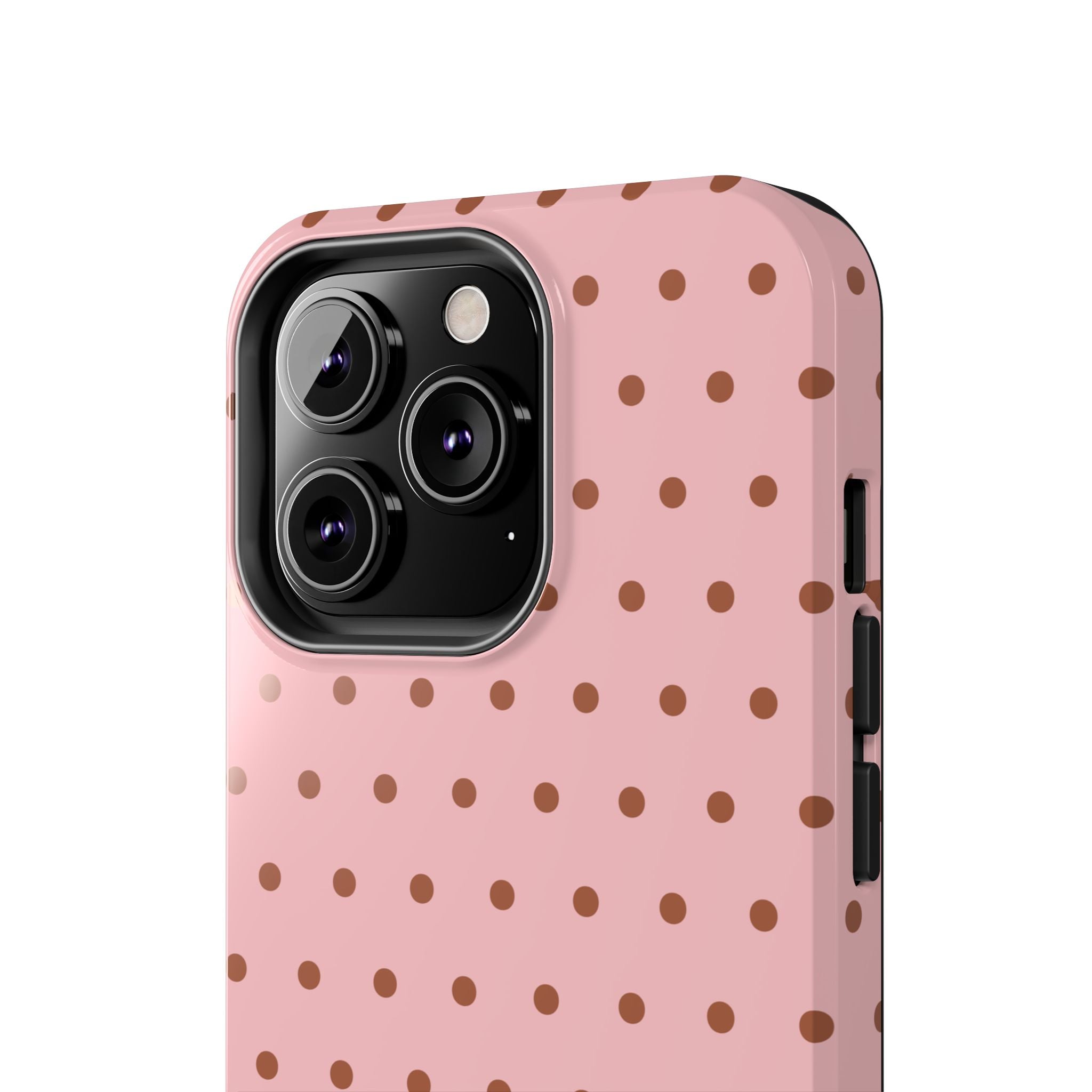 Polka Dot | Pink and Brown