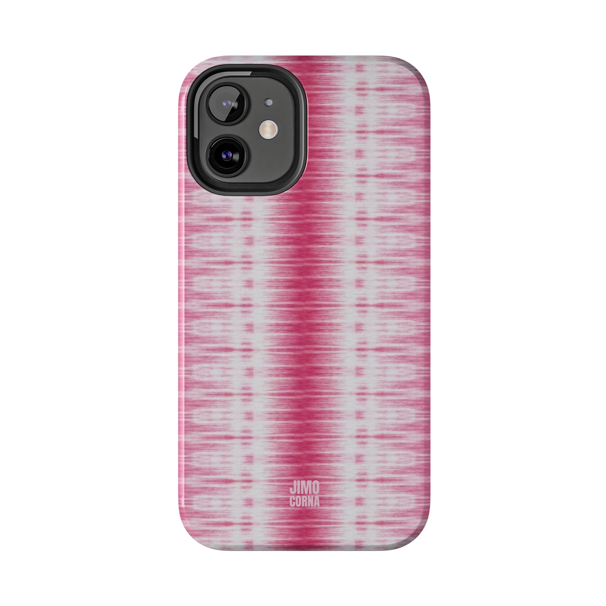 Pink Woven Texture iPhone Case