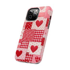 Patchwork Heart iPhone Case