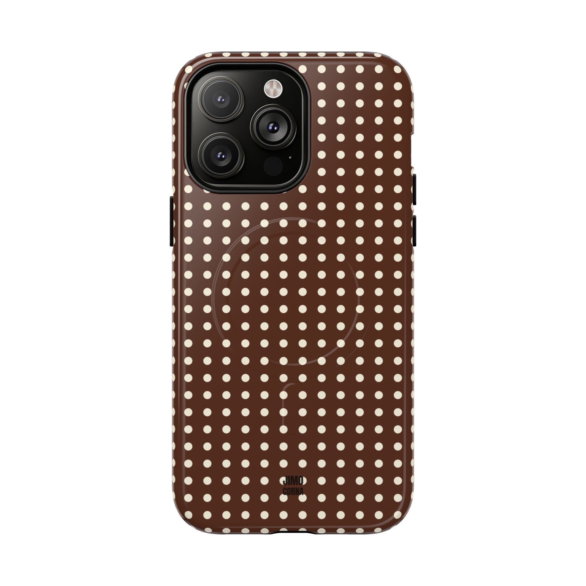 Brown Polka Dot