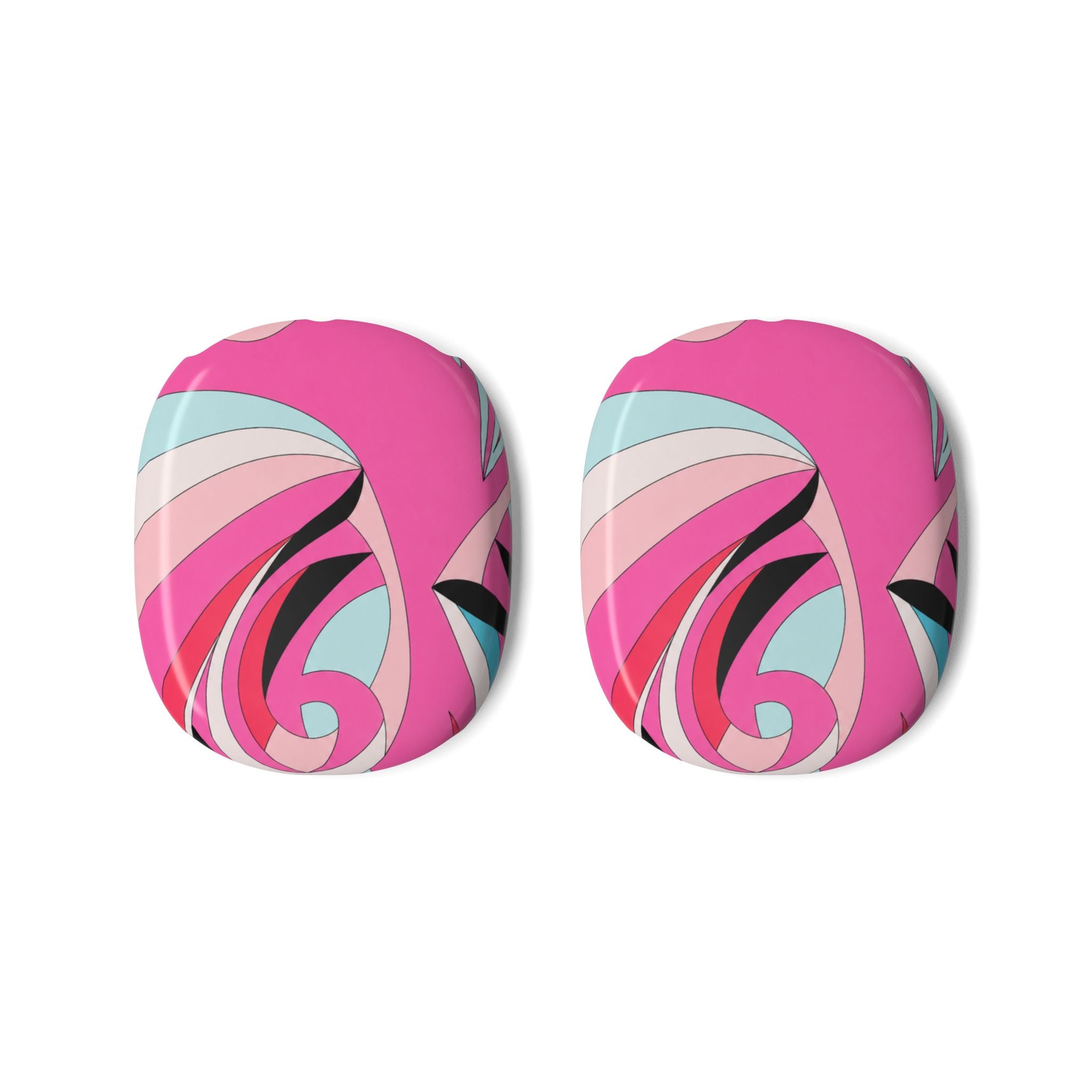 Pink Tropic Swirl AirPods Max Covers