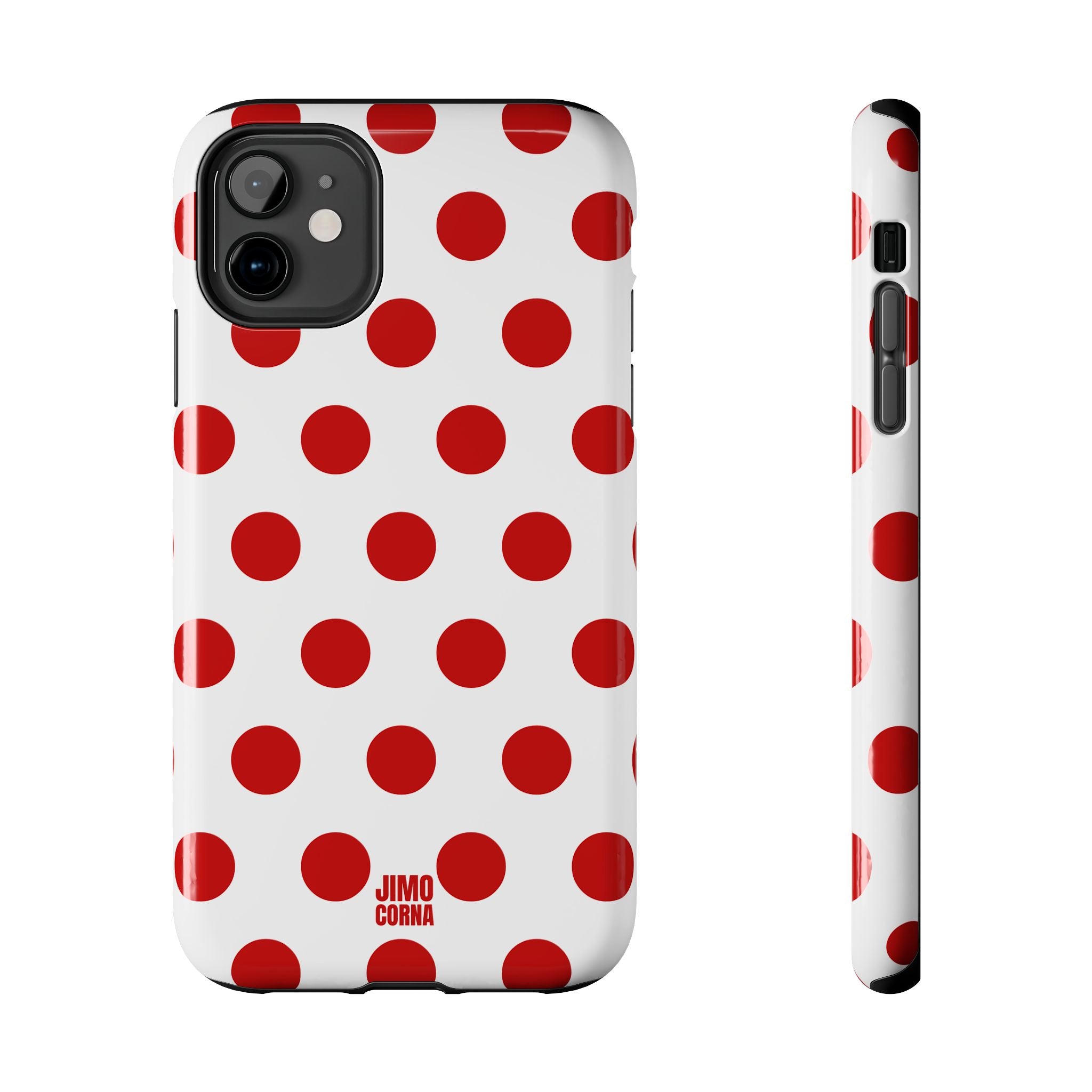 Big Polka Dot | White and Red