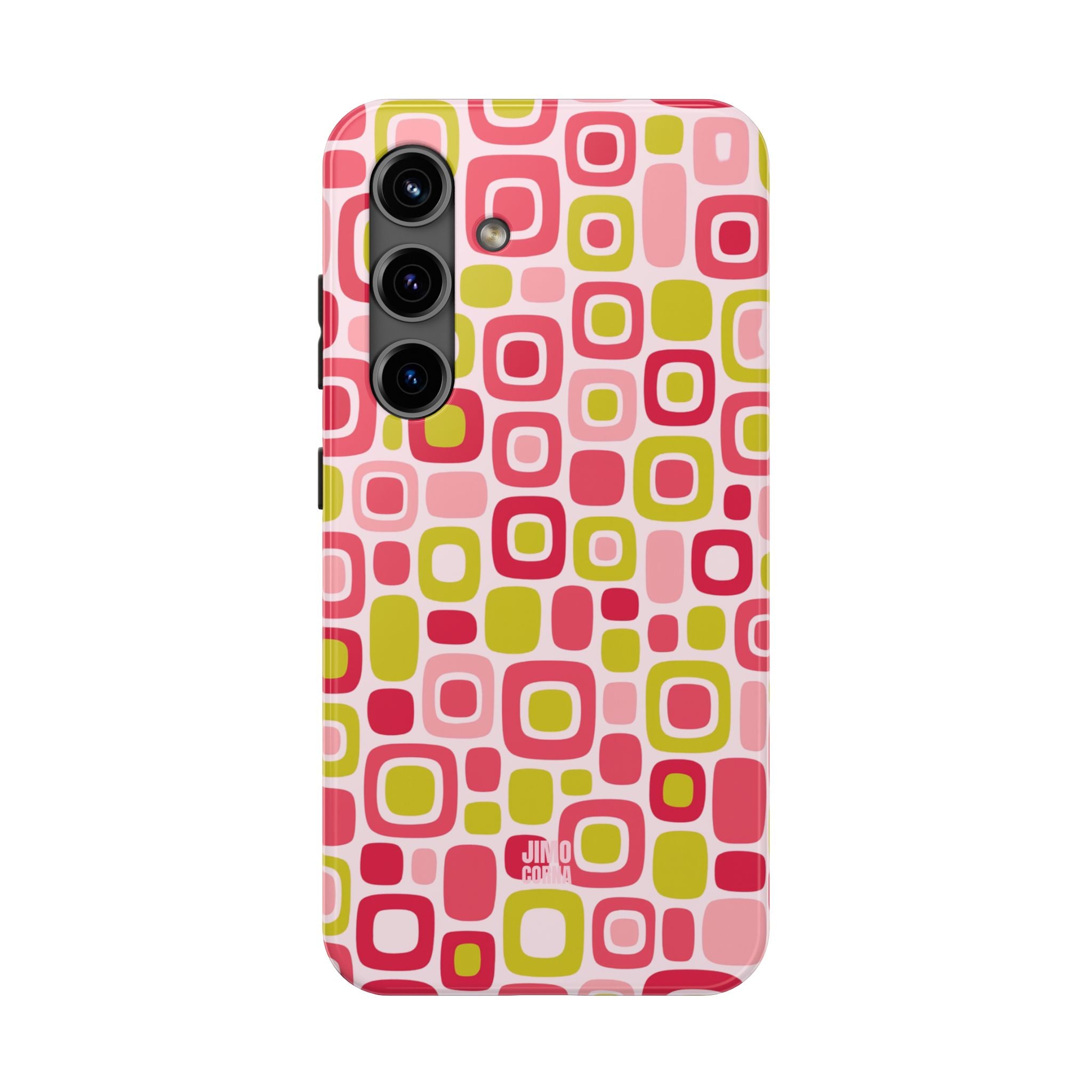 Bubble Pop Geometry Samsung Galaxy Case