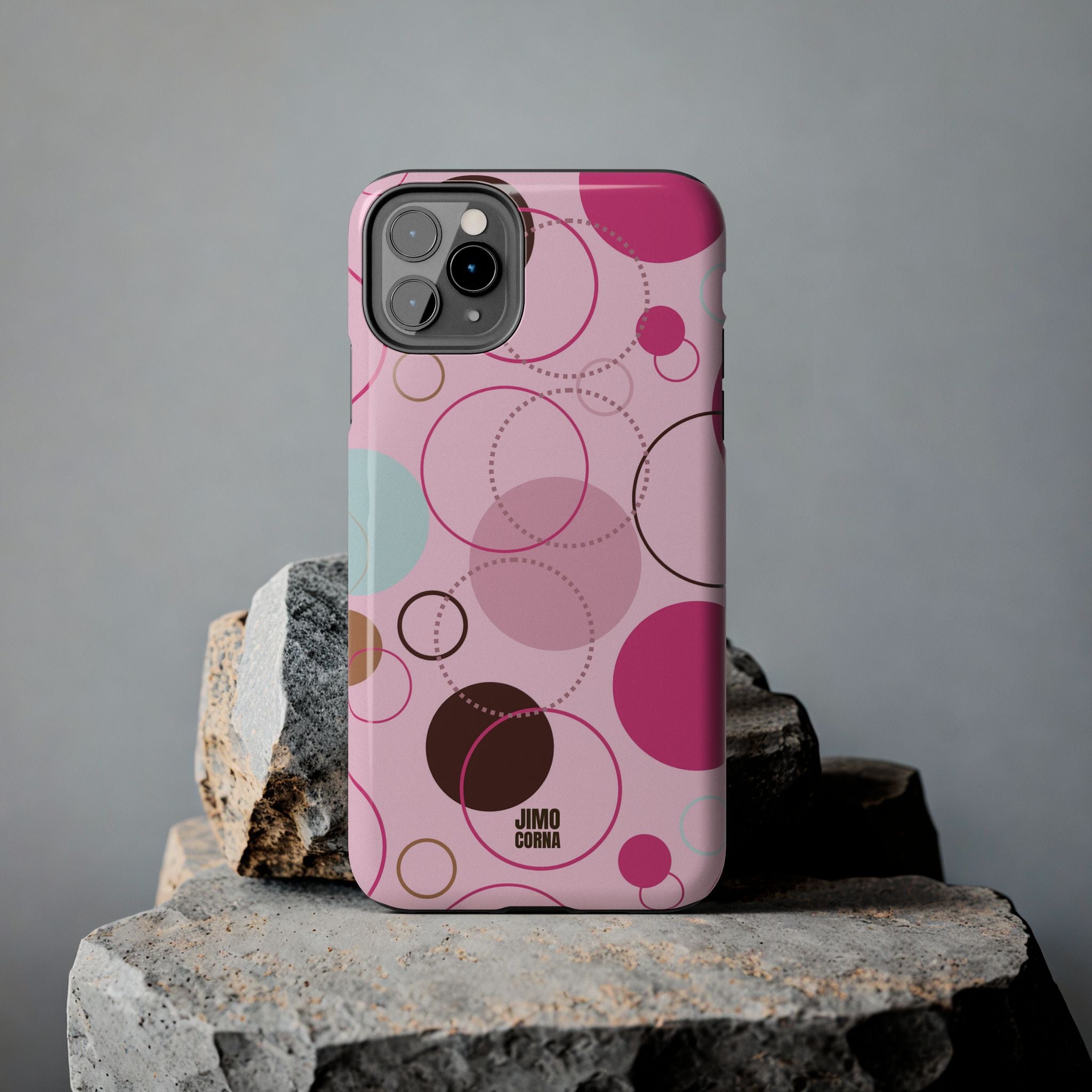 Spiral Pop iPhone Case | Pink