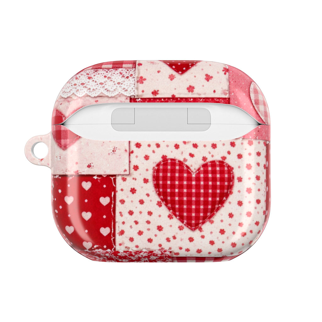 Patchwork Heart AirPods Case