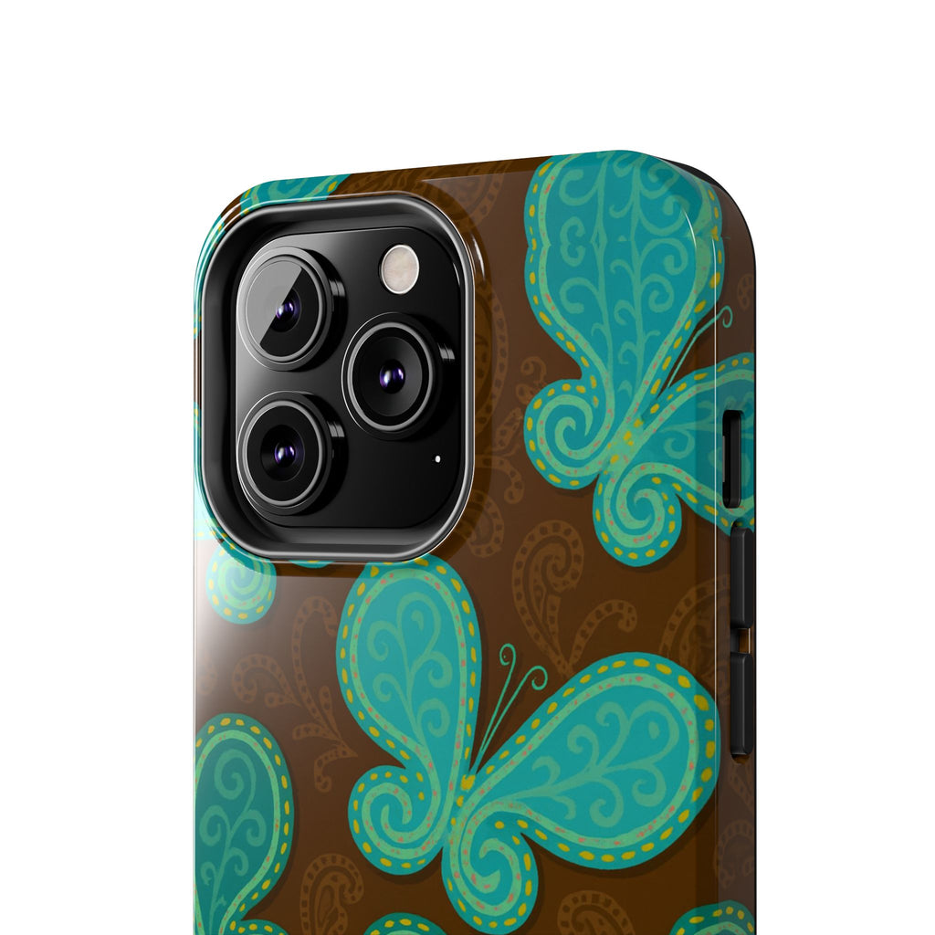 Cocoa Breeze Butterflies iPhone Case