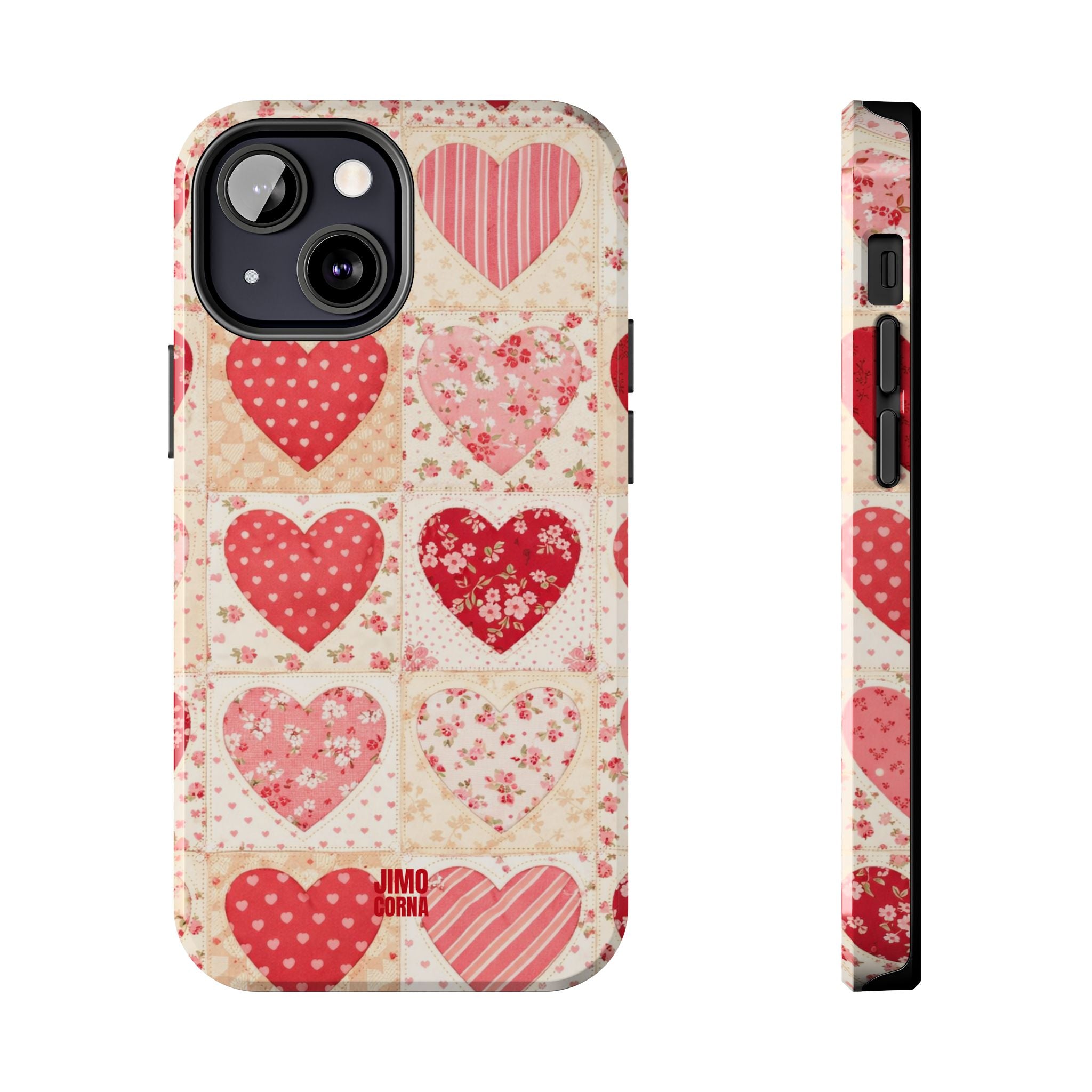 Sweetheart Patchwork iPhone Case