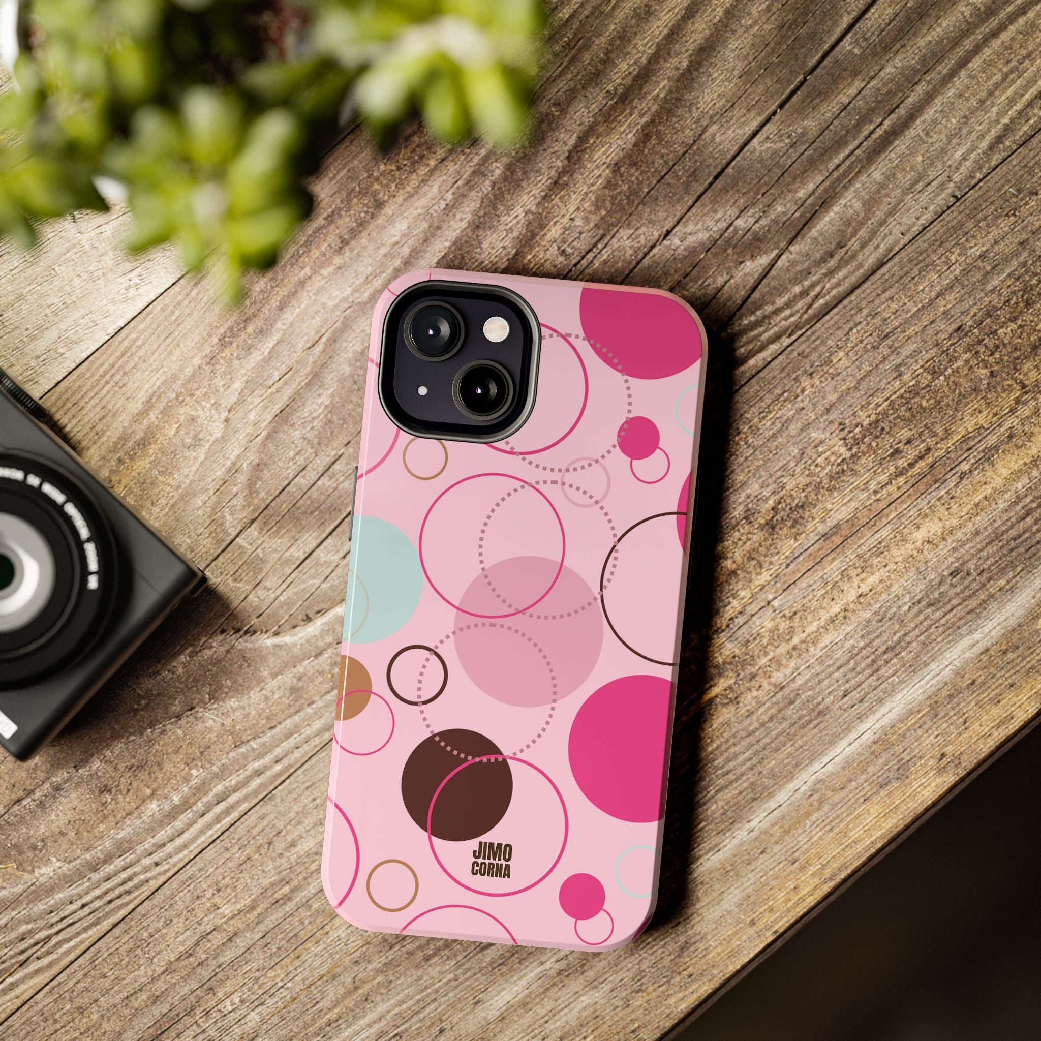 Spiral Pop iPhone Case | Pink