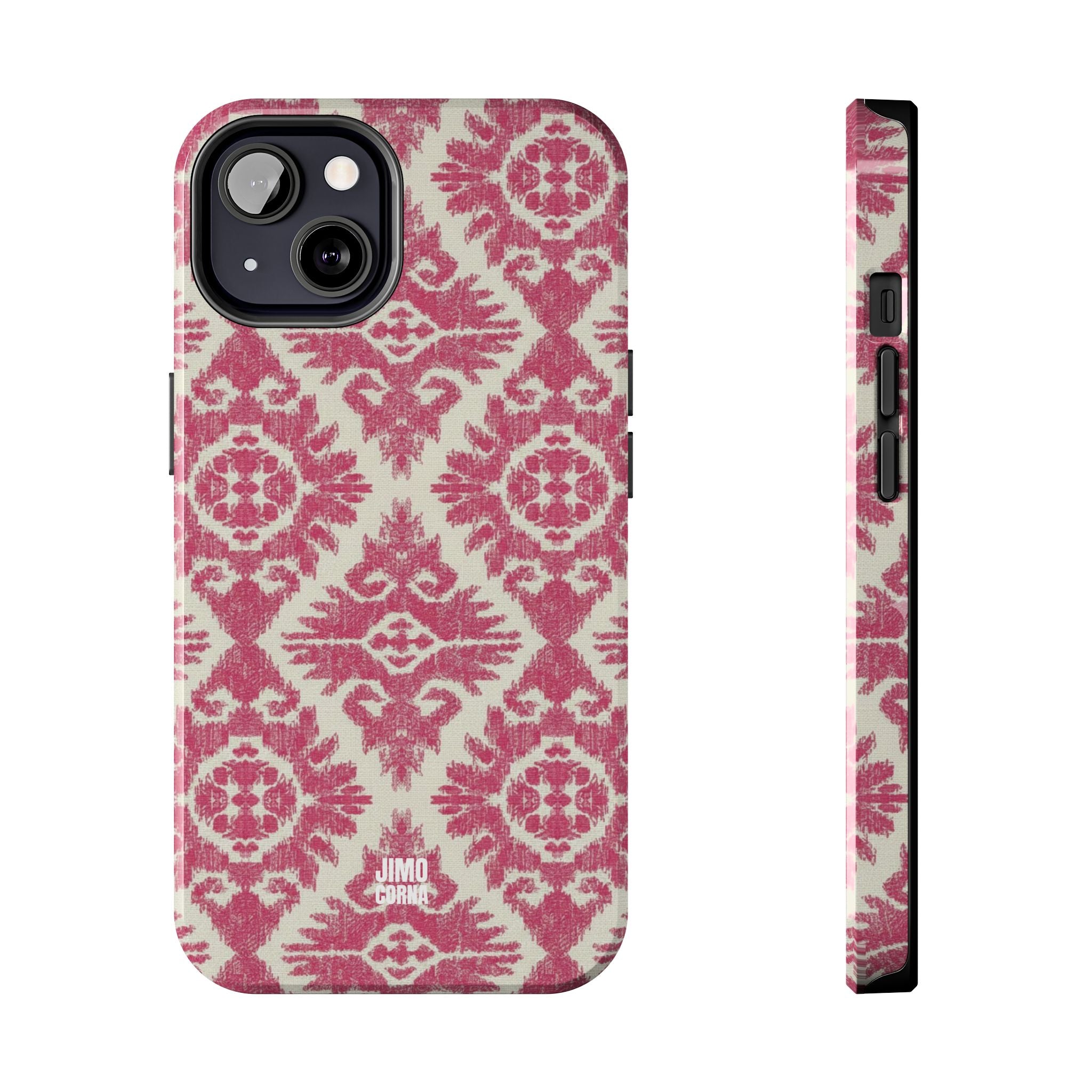 Damask iPhone Case | Pink