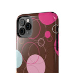 Spiral Pop iPhone Case | Brown