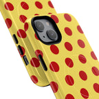 Big Polka Dot | Yellow and Red