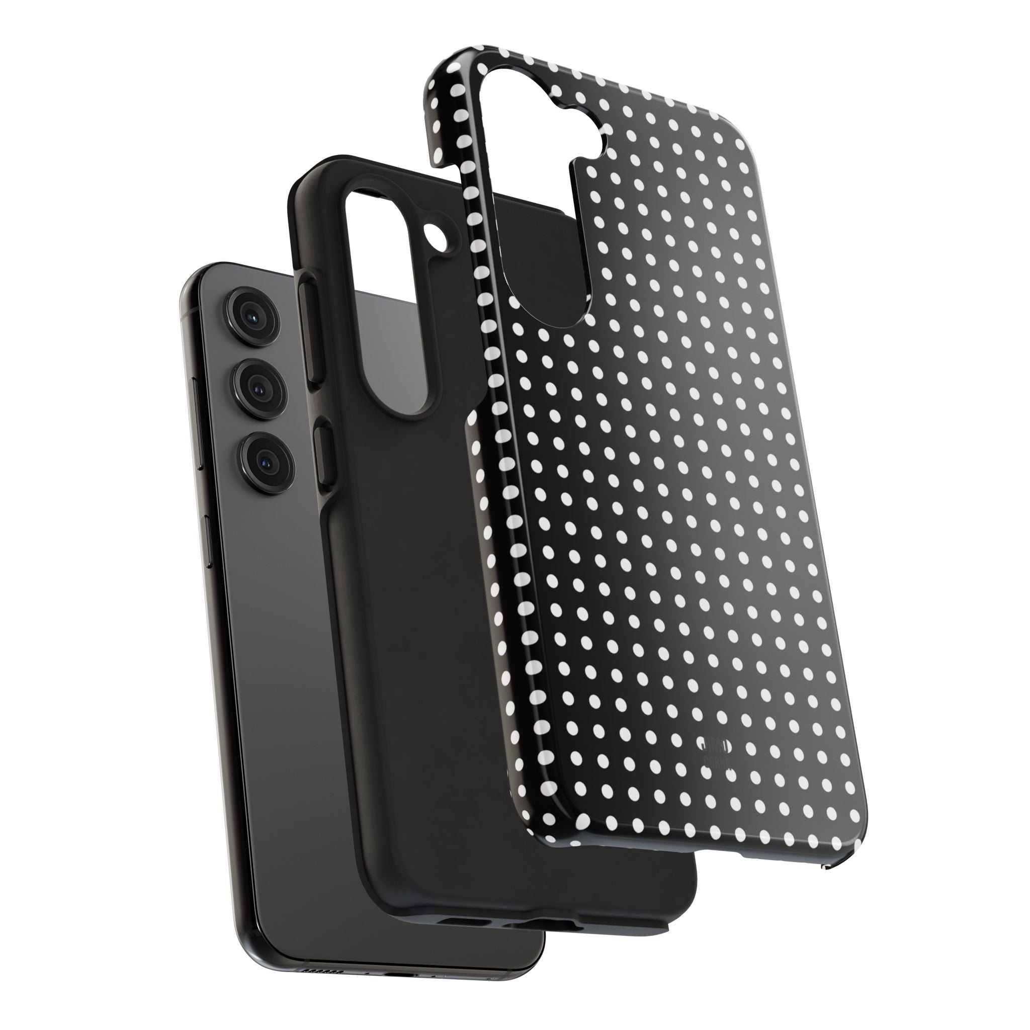 Black Polka Dot