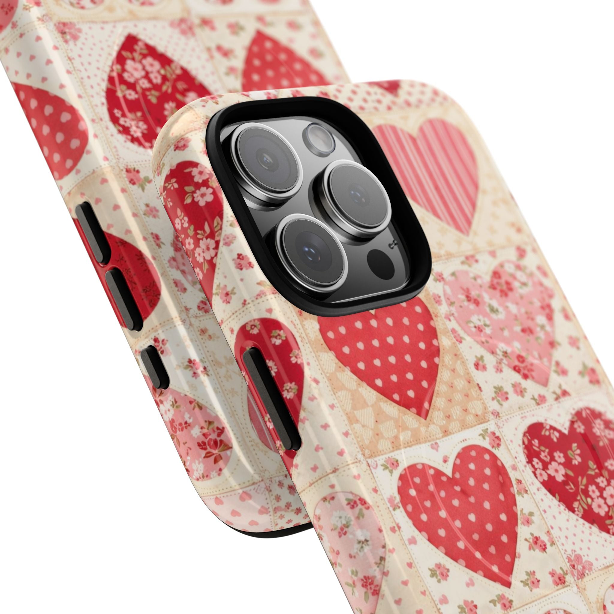 Sweetheart Patchwork MagSafe iPhone Case