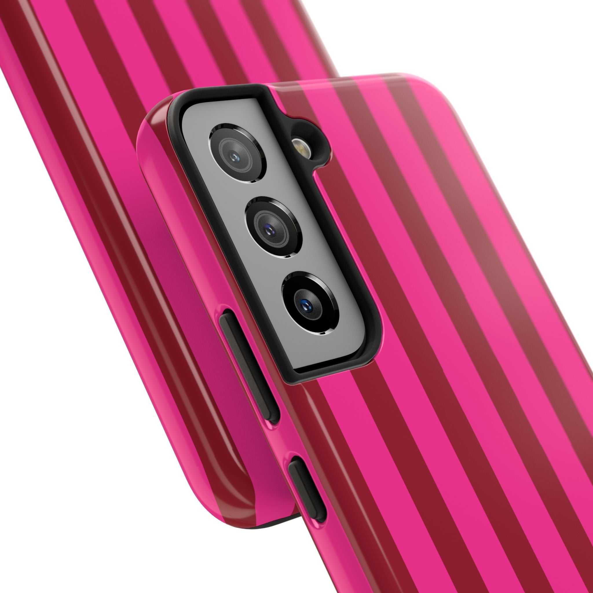 Bold Stripes Samsung Galaxy Case | Strawberry Burst