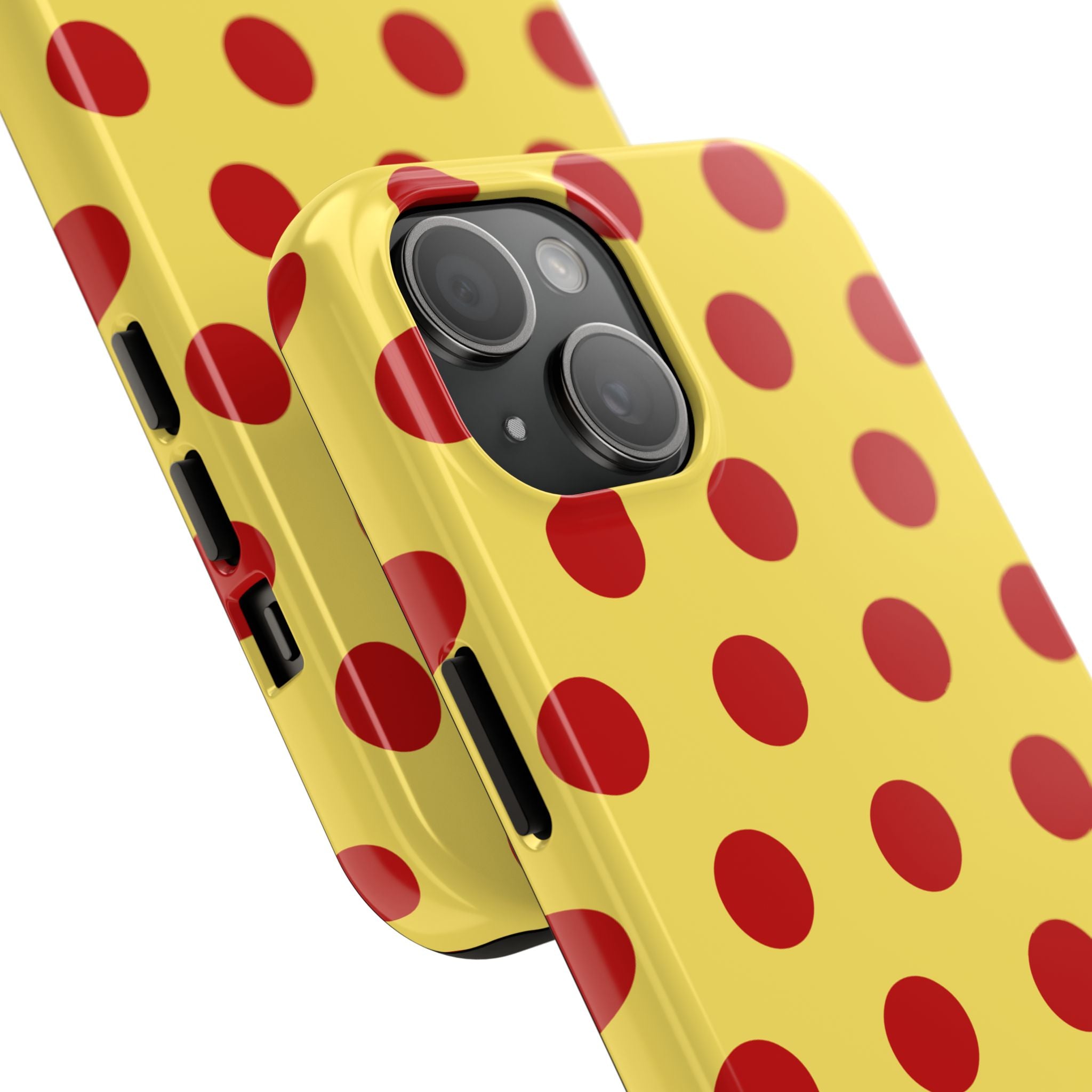 Big Polka Dot | Yellow and Red