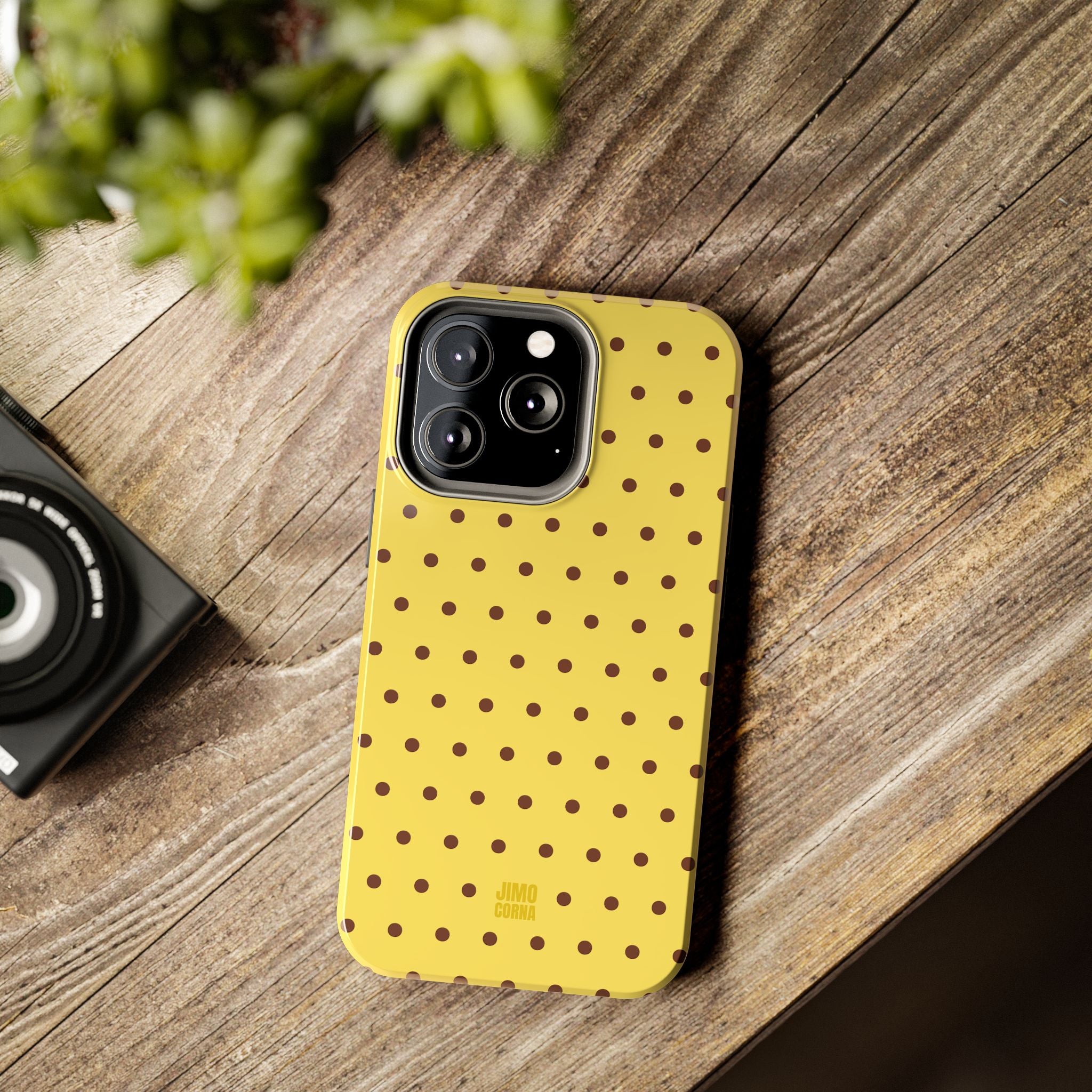 Polka Dot | Yellow and Brown