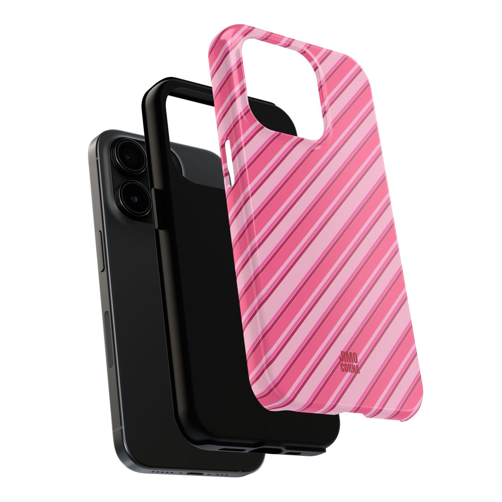 Angelina Stripes | Hot Pink - iPhone Case