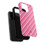 Angelina Stripes | Hot Pink - iPhone Case