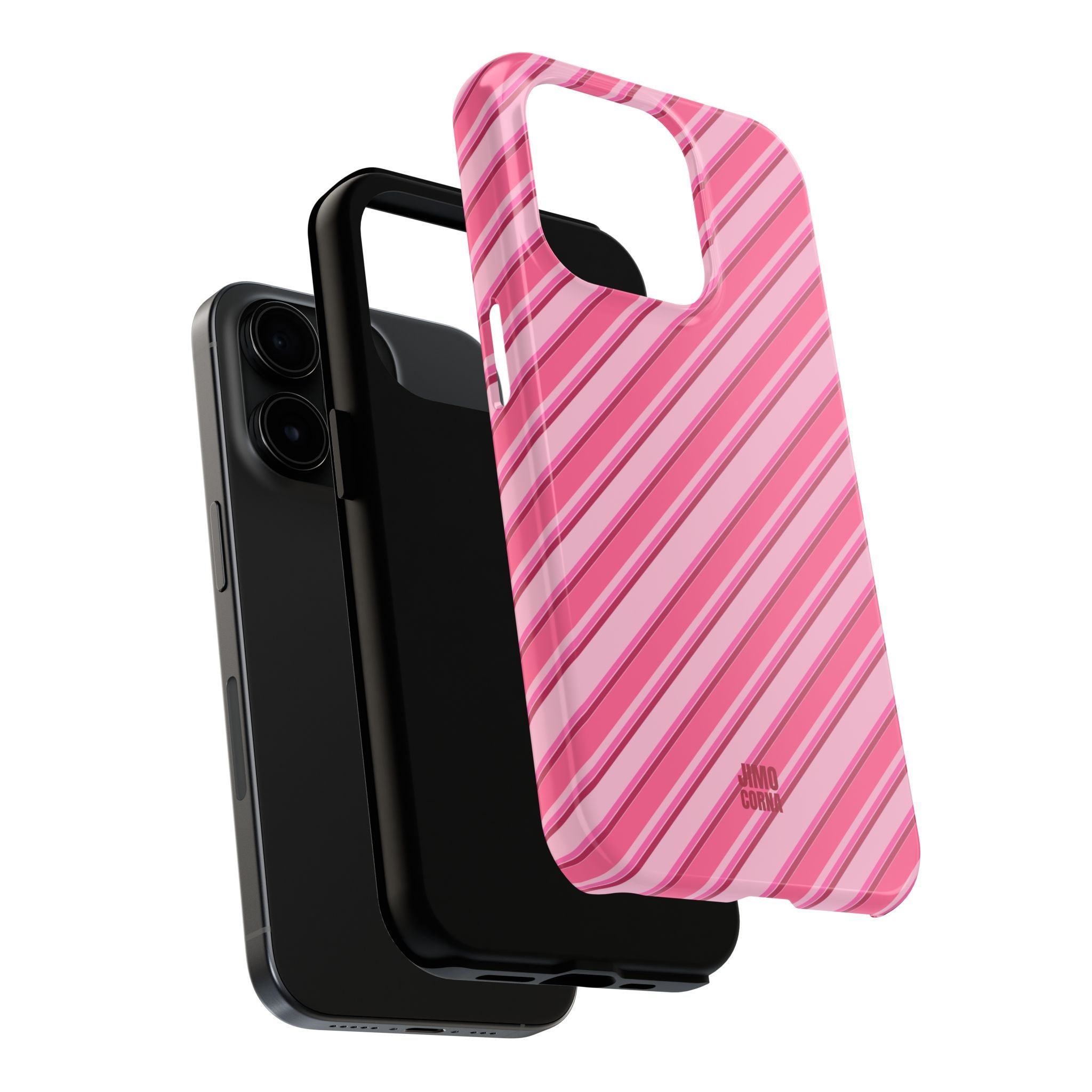 Angelina Stripes | Hot Pink - iPhone Case