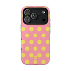 Big Polka Dot | Pink and Yellow