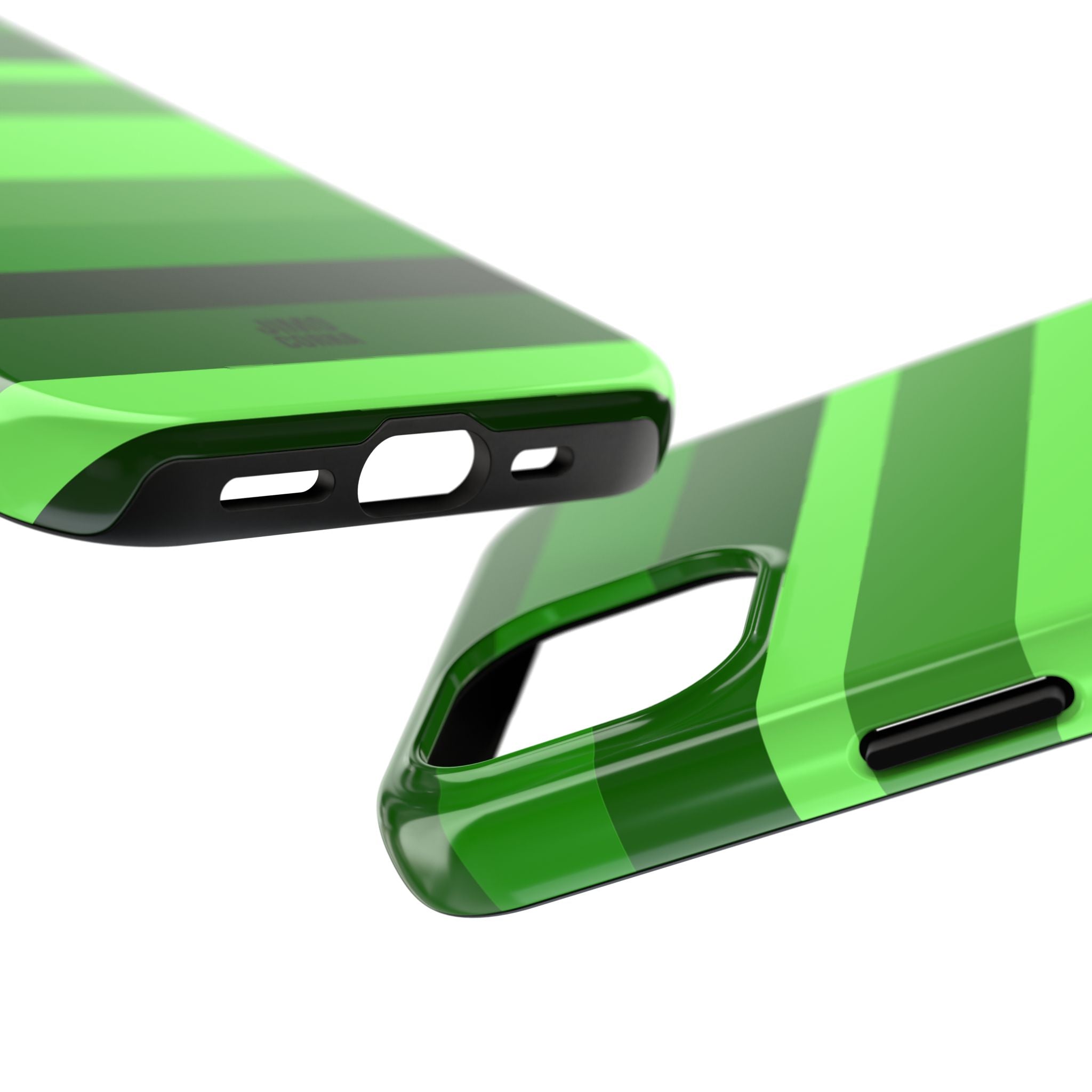 Matcha Stripe iPhone Case