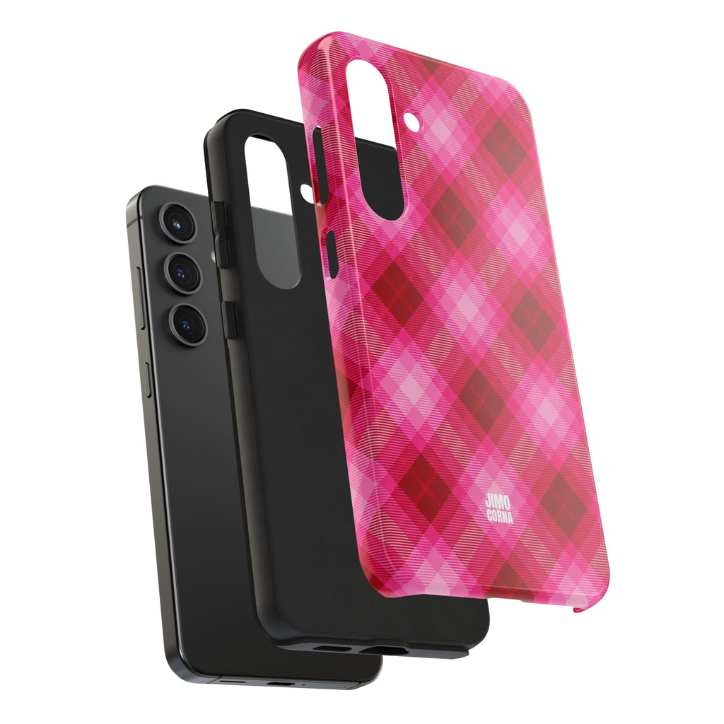 Pink Picnic Plaid Samsung Galaxy Case